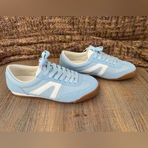 Madden Girl Light Blue and White Sneakers
